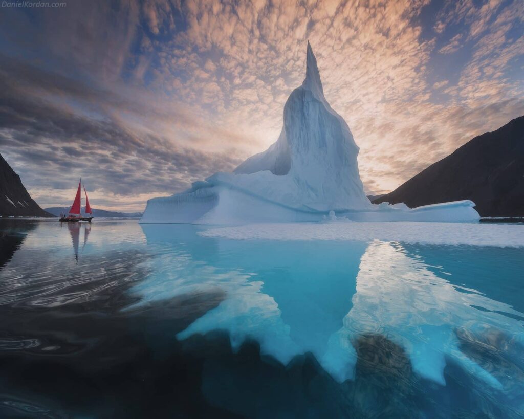 6 Day Photography Workshop - Red Sails of Greenland 2025