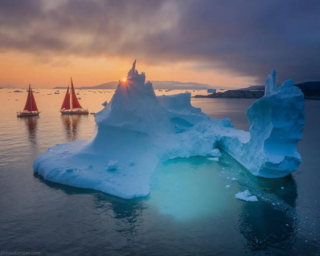 6 Day Photography Workshop - Red Sails of Greenland 2025