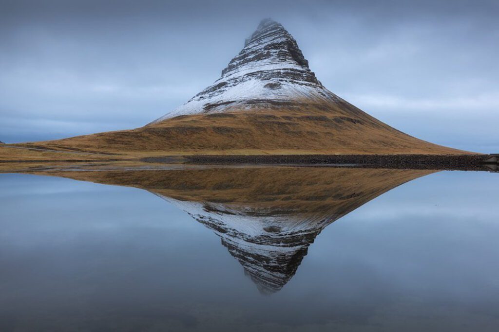 Iceland Photo Tours - Kirkjufell Mountain Reflection