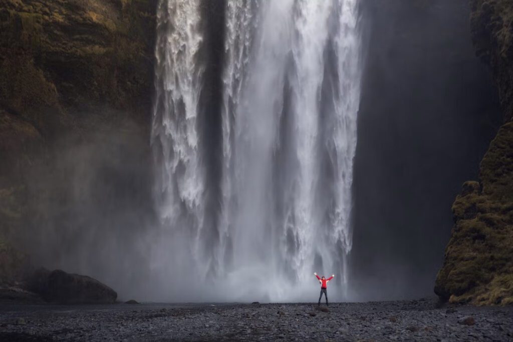 Iceland Photo Tours - Skogafoss Selfie
