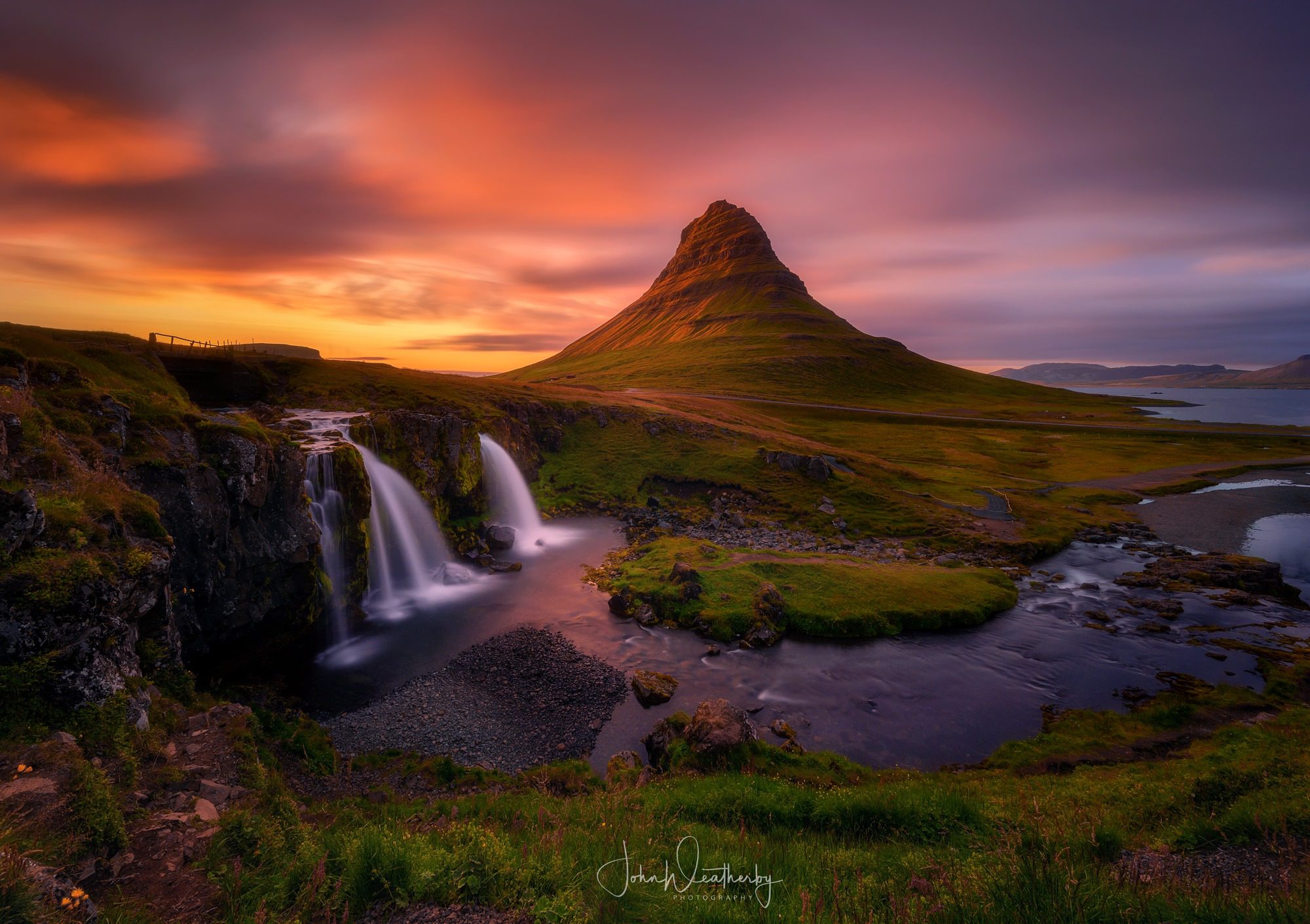 Iceland Summer Photo Workshop - Kirkjufell Mountain Sunset